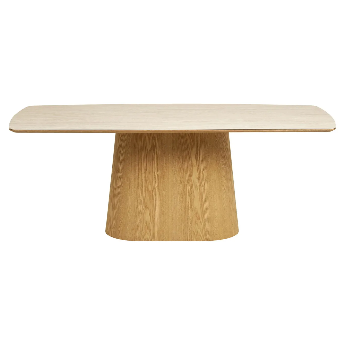 House Nordic Eettafel Noli Travertin/Essenfineer Naturel 200cm