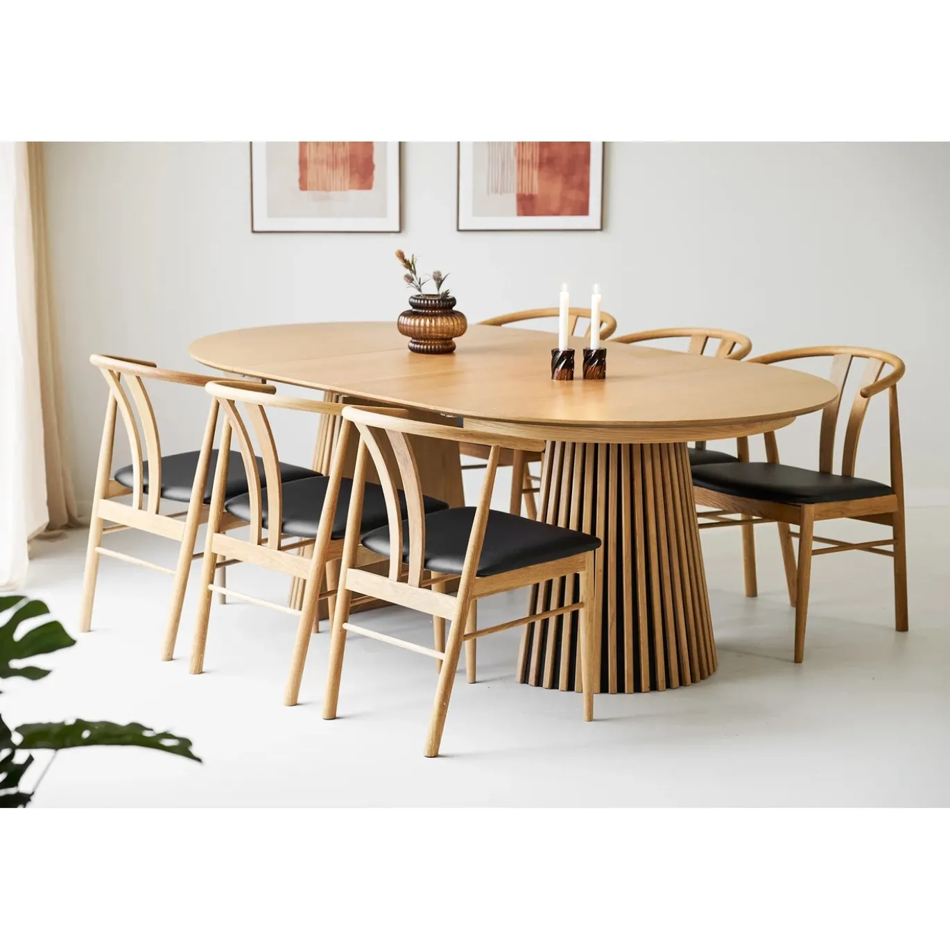 House Nordic Eettafel Osaka Naturel 200-250-300cm