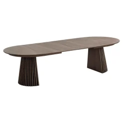 House Nordic Eettafel Osaka Walnoot 200-250-300cm