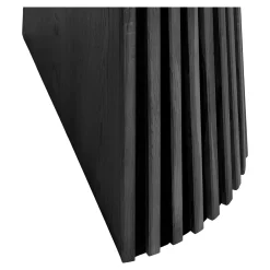 House Nordic Eettafel Osaka Zwart 200-250-300cm