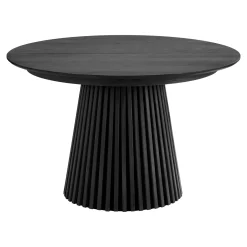 House Nordic Eettafel Osaka Zwart Uitschuifbaar 120-240cm