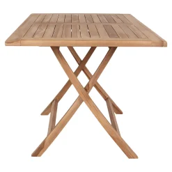 House Nordic Eettafel Oviedo Teakhout 120cm