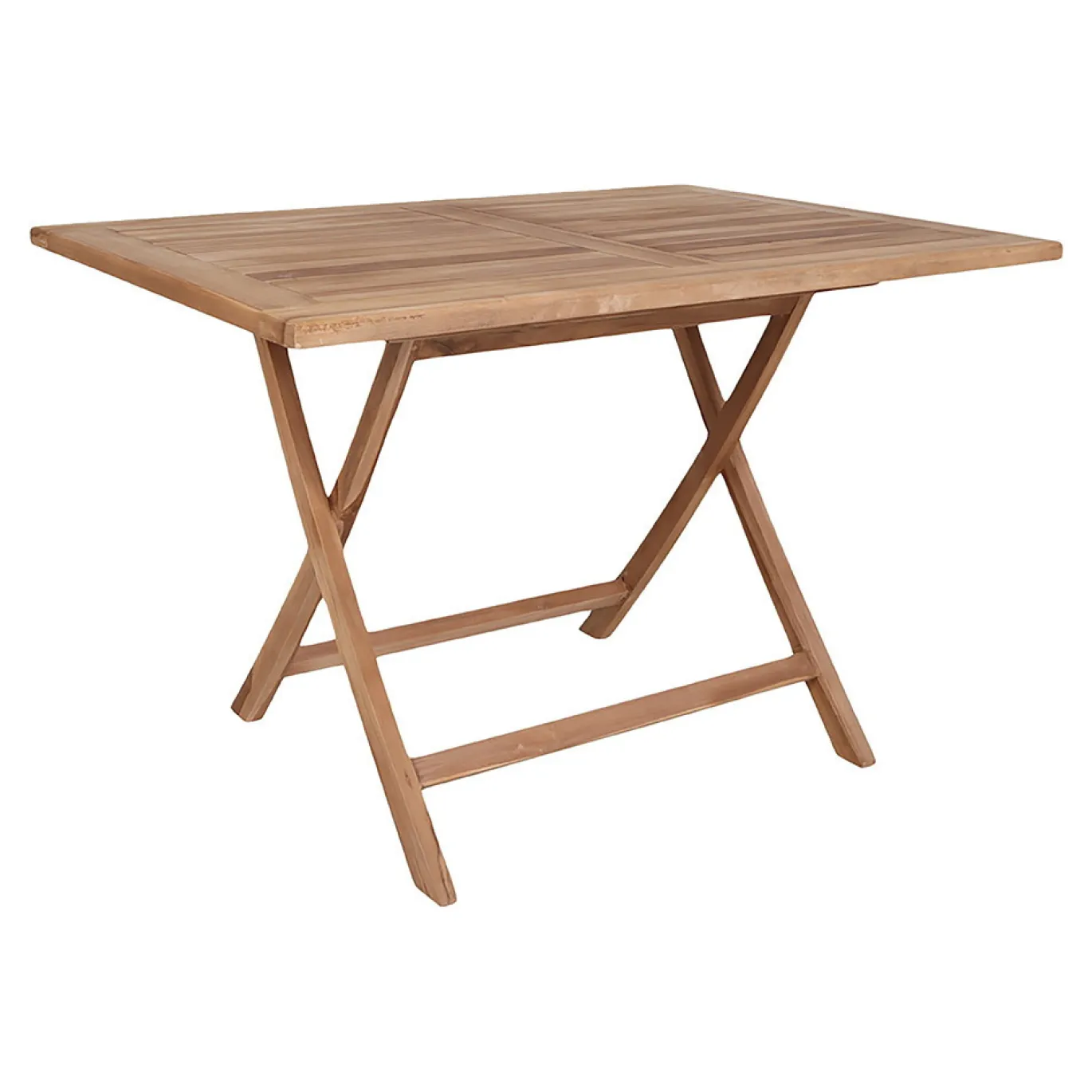 House Nordic Eettafel Oviedo Teakhout 120cm