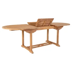 House Nordic Eettafel Salamanca Teakhout Uitschuifbaar