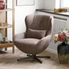 House Nordic Fauteuil Blenheim Draaibaar Bruin