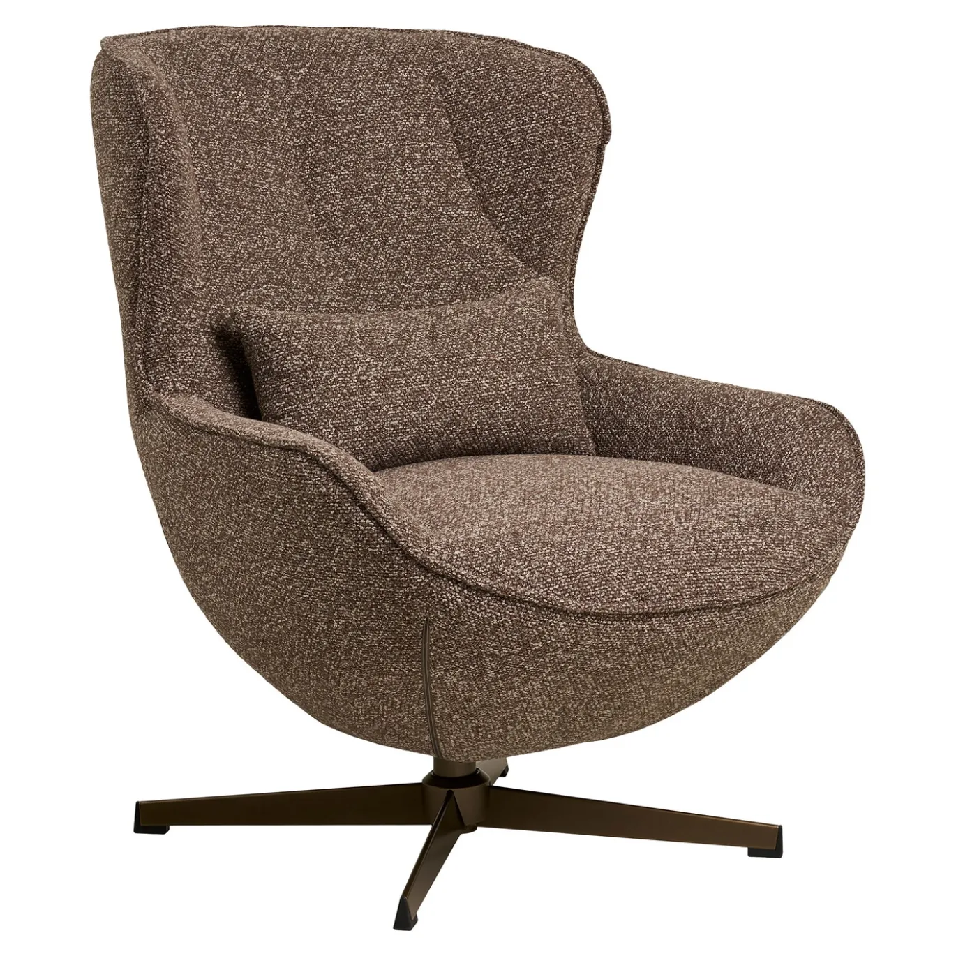 House Nordic Fauteuil Blenheim Draaibaar Bruin