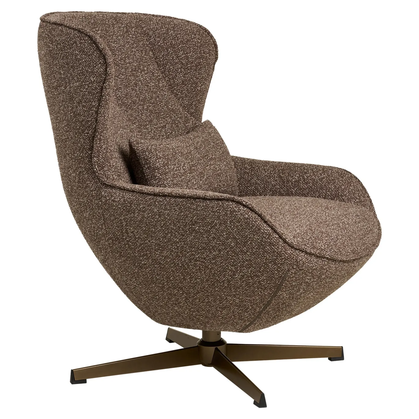 House Nordic Fauteuil Blenheim Draaibaar Bruin