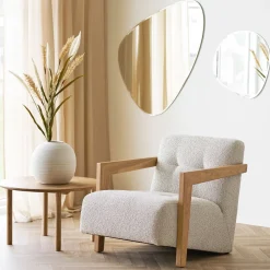 House Nordic Fauteuil Caracas Met Armleuning Beige