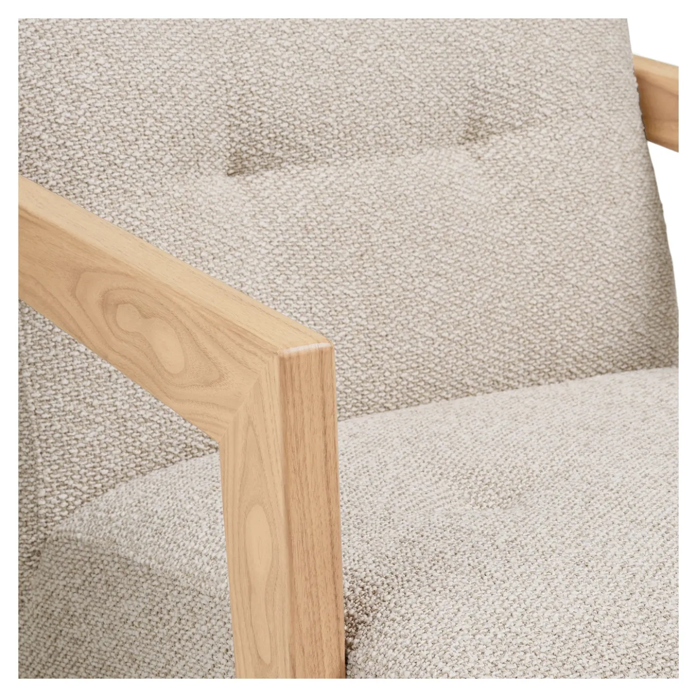 House Nordic Fauteuil Caracas Met Armleuning Beige