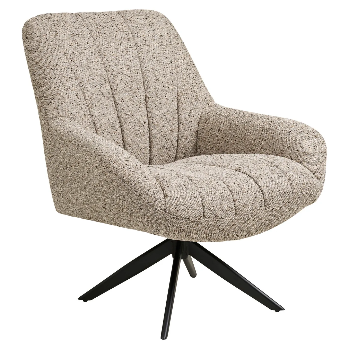 House Nordic Fauteuil Grandola Draaibaar Lounge Grijs