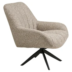 House Nordic Fauteuil Grandola Draaibaar Lounge Grijs