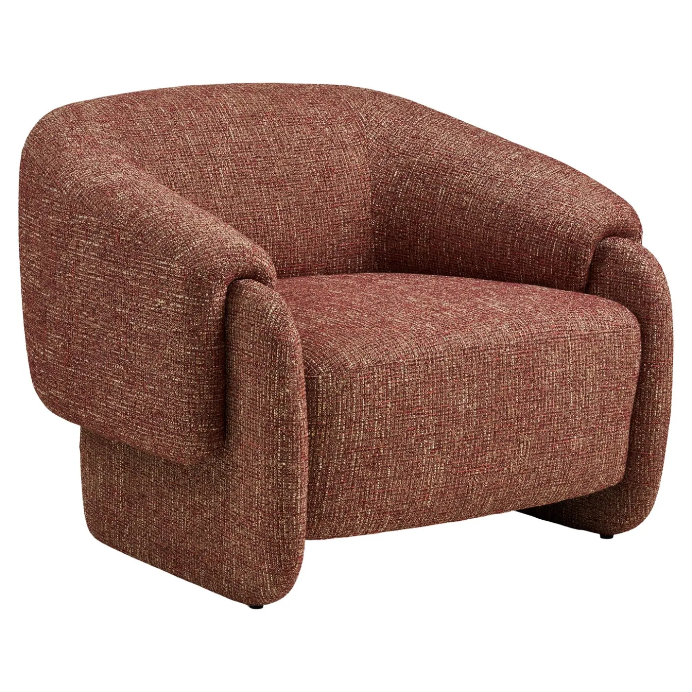 House Nordic Fauteuil Hamilton Bordeaux