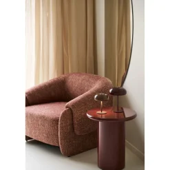 House Nordic Fauteuil Hamilton Bordeaux