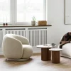 House Nordic Fauteuil Hawkes Draaibaar Zand