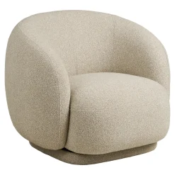 House Nordic Fauteuil Hawkes Draaibaar Zand