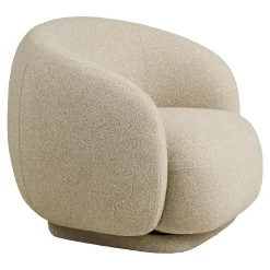 House Nordic Fauteuil Hawkes Draaibaar Zand