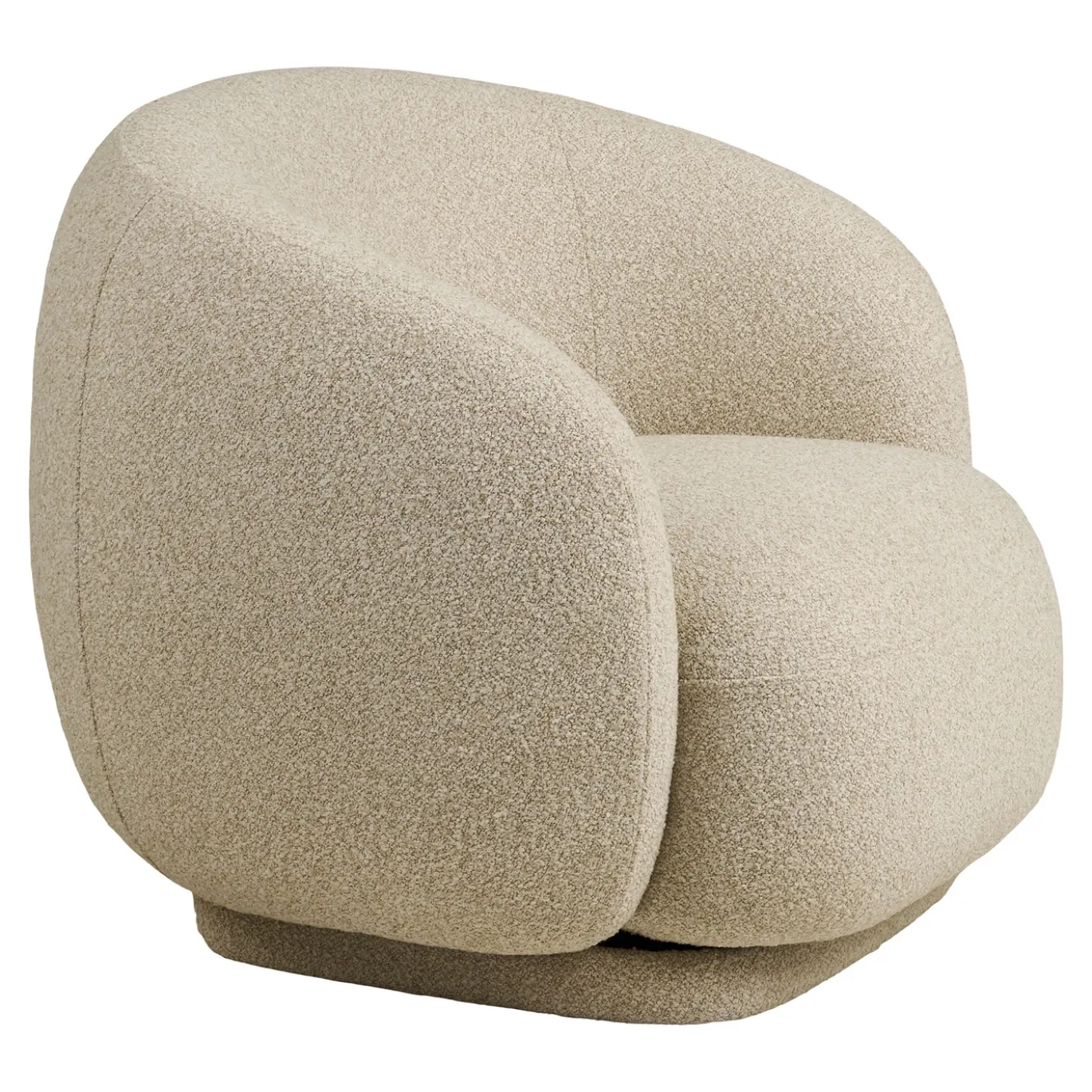 House Nordic Fauteuil Hawkes Draaibaar Zand