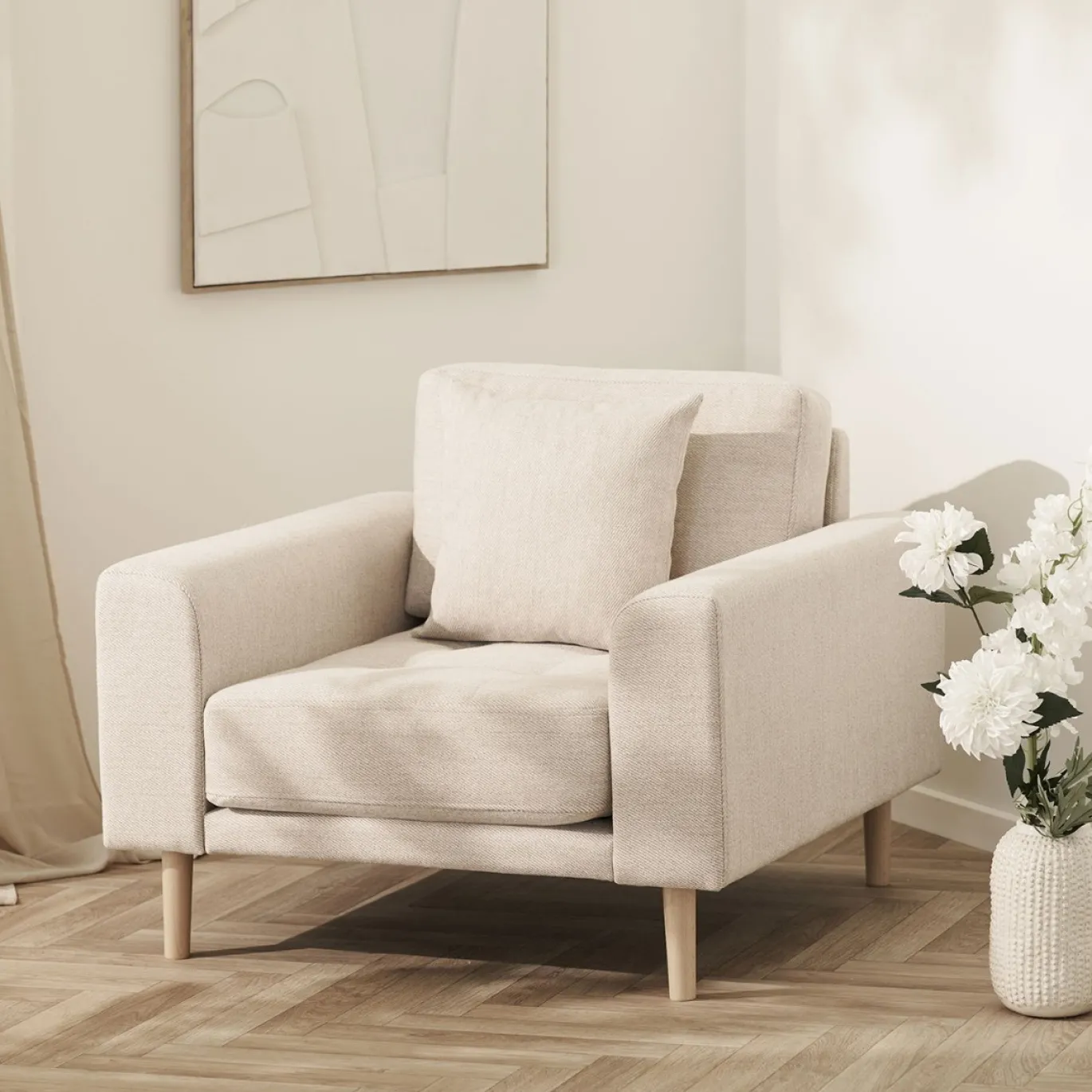 House Nordic Fauteuil Lido Zand