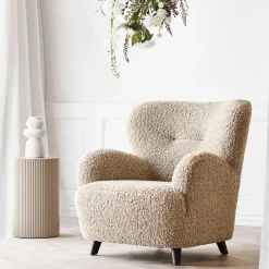 House Nordic Fauteuil Lunaro Lichtbruin