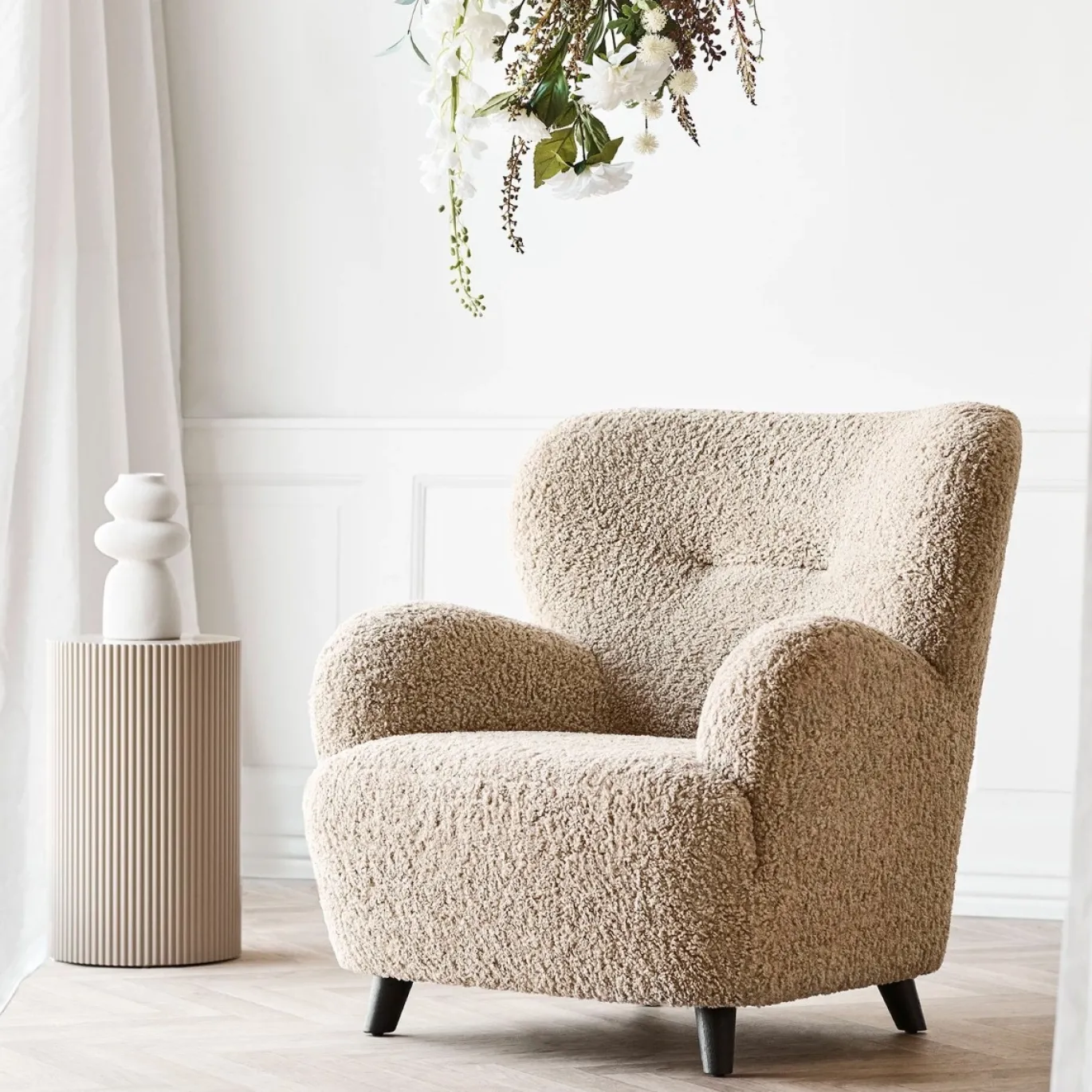 House Nordic Fauteuil Lunaro Lichtbruin