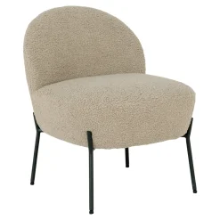 House Nordic Fauteuil Merida Grijs/Bruin