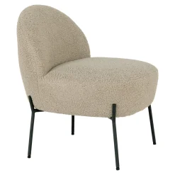House Nordic Fauteuil Merida Grijs/Bruin