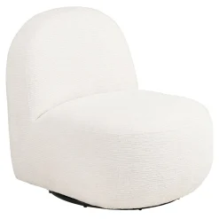 House Nordic Fauteuil Milo Draaibaar Wit