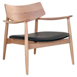 House Nordic Fauteuil Olvera Eiken/PU-Leer
