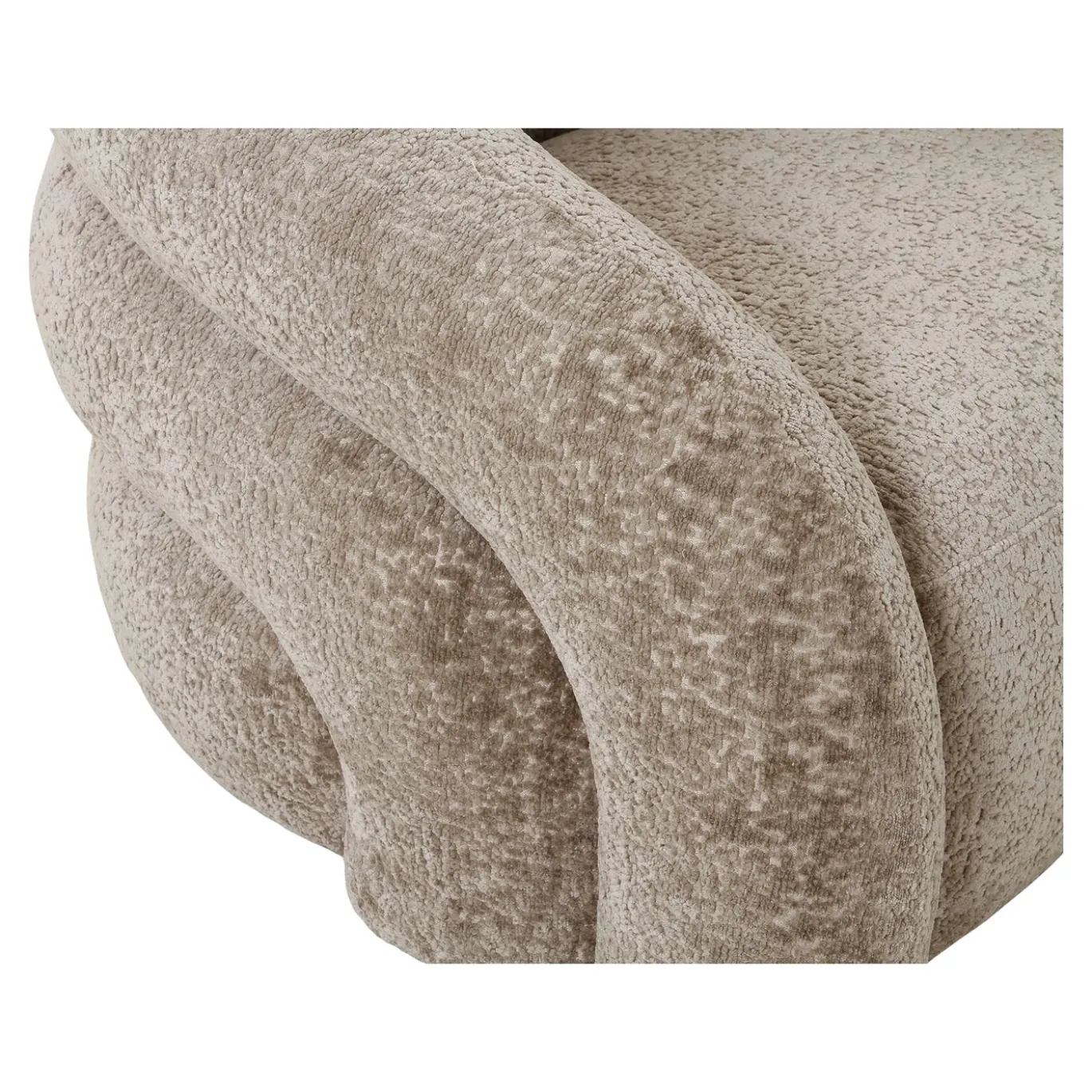 House Nordic Fauteuil Valletta Draaibaar Naturel