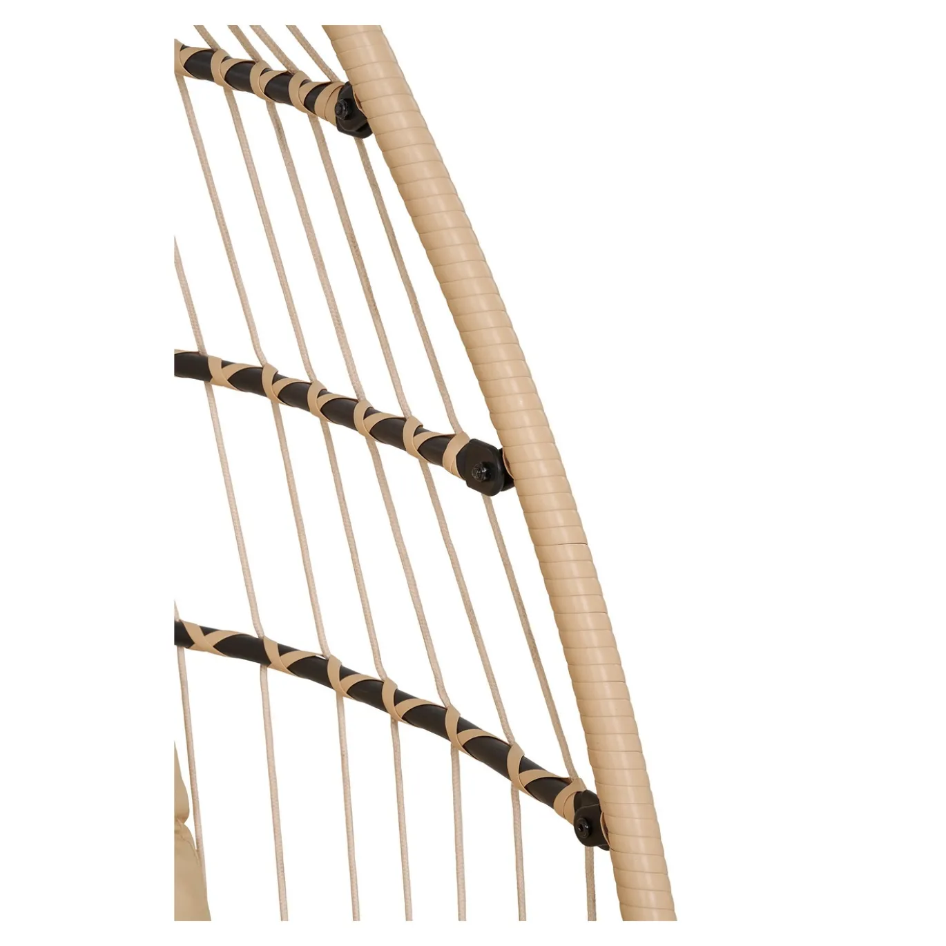 House Nordic Hangstoel Patras Beige/Grijs