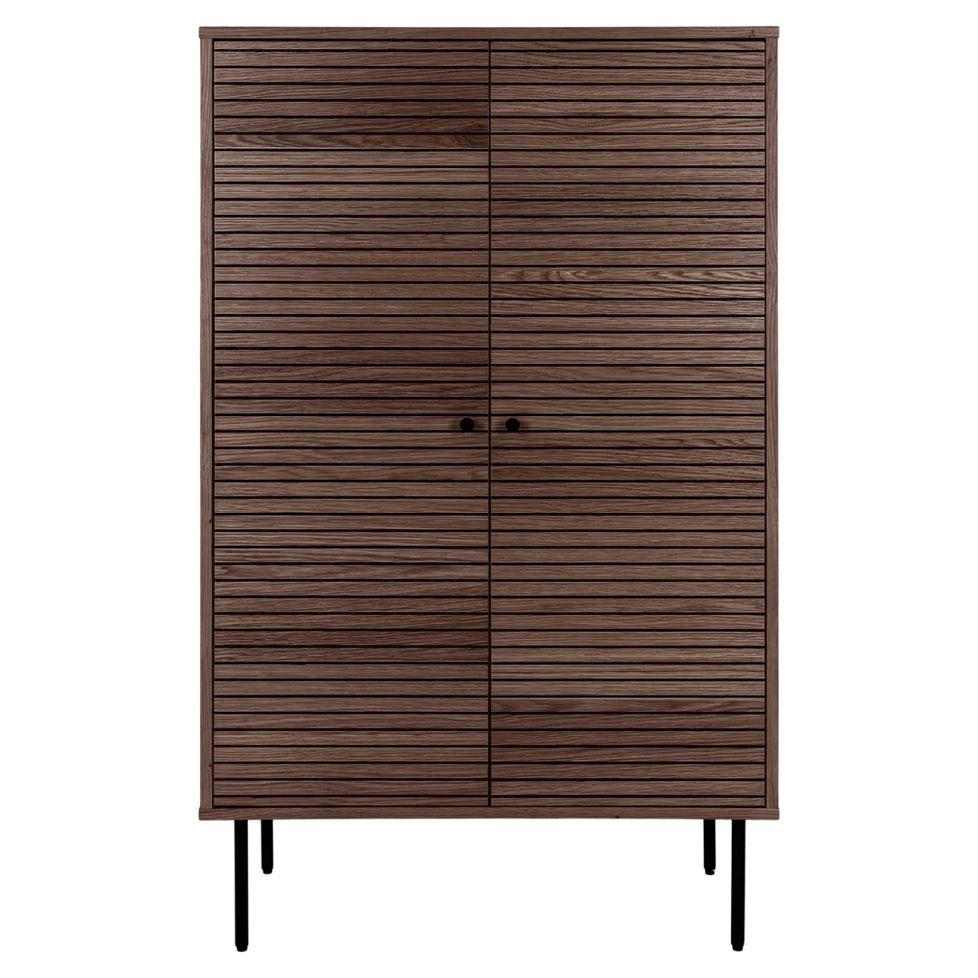 House Nordic Kast Kyoto Eikenfineer Smoked 80x40x130cm