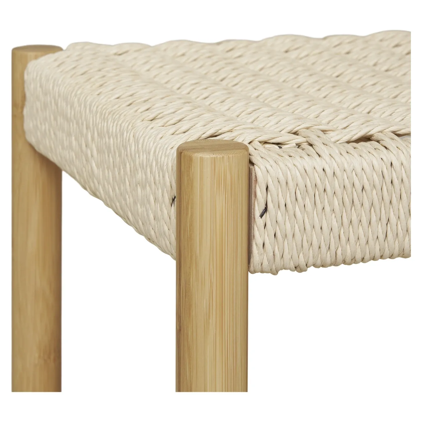 House Nordic Kledingrek Ember Wicker en Bamboe Naturel