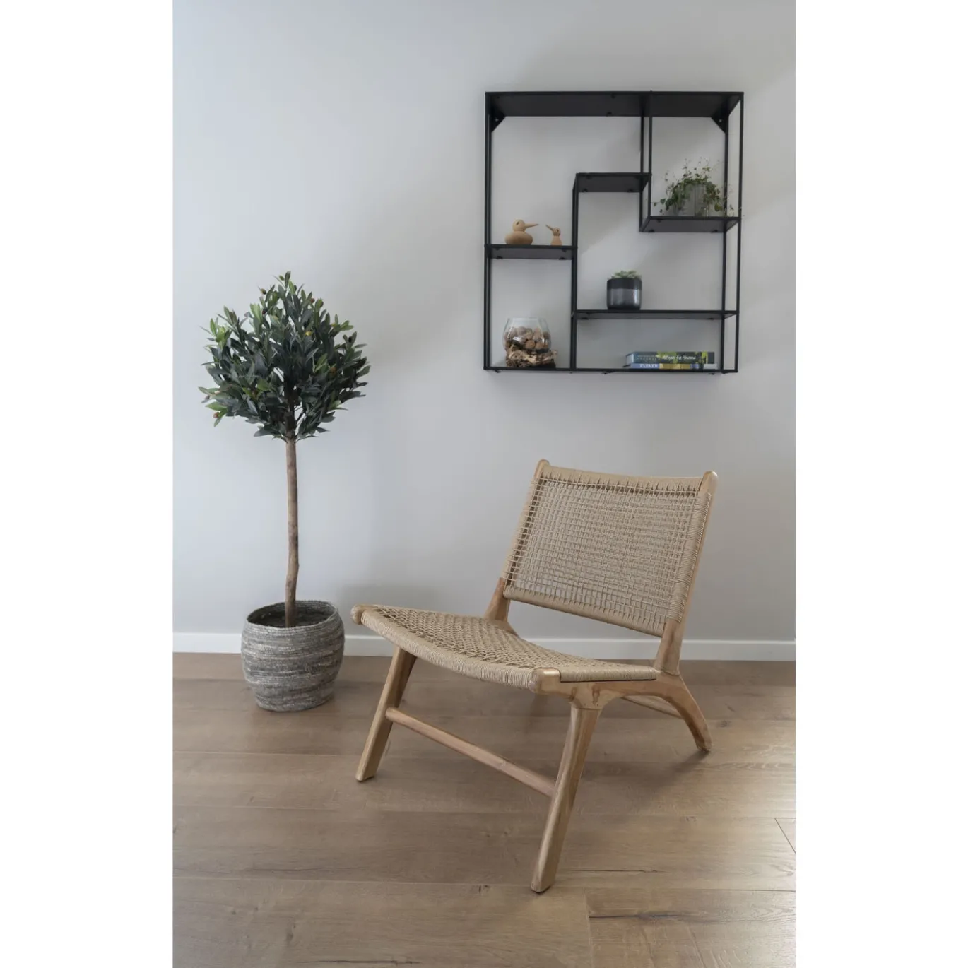 House Nordic Kunstplant Olijf Boom 120cm
