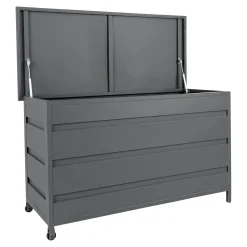 House Nordic Kussenbox Cassis Aluminium 650L