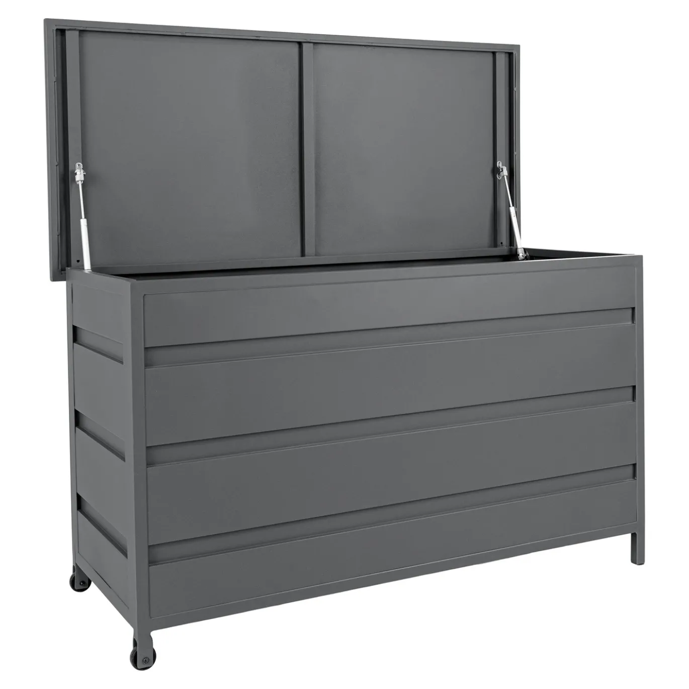 House Nordic Kussenbox Cassis Aluminium 650L