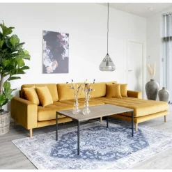 House Nordic Lounge Bank Lido Rechts Mosterd