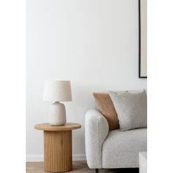 House Nordic Loungebank Salvador Rechts Bouclé Lichtgrijs
