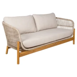 House Nordic Loungebank Terracina Acacia Bruin/Beige