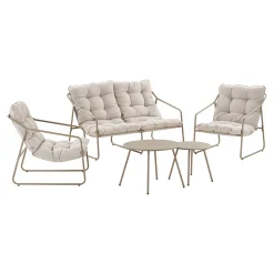 House Nordic Loungeset Nilo Staal Zand