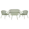 House Nordic Loungeset Saly Groen