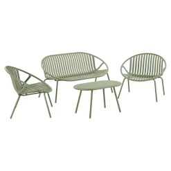 House Nordic Loungeset Saly Groen