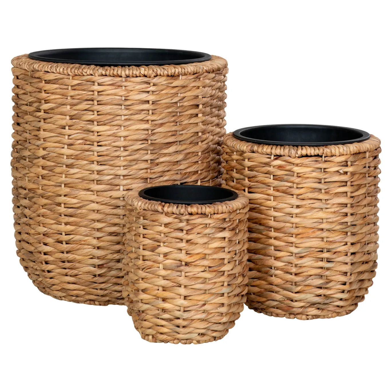 House Nordic Manden Hanoi Water hyacint Naturel Set van 3