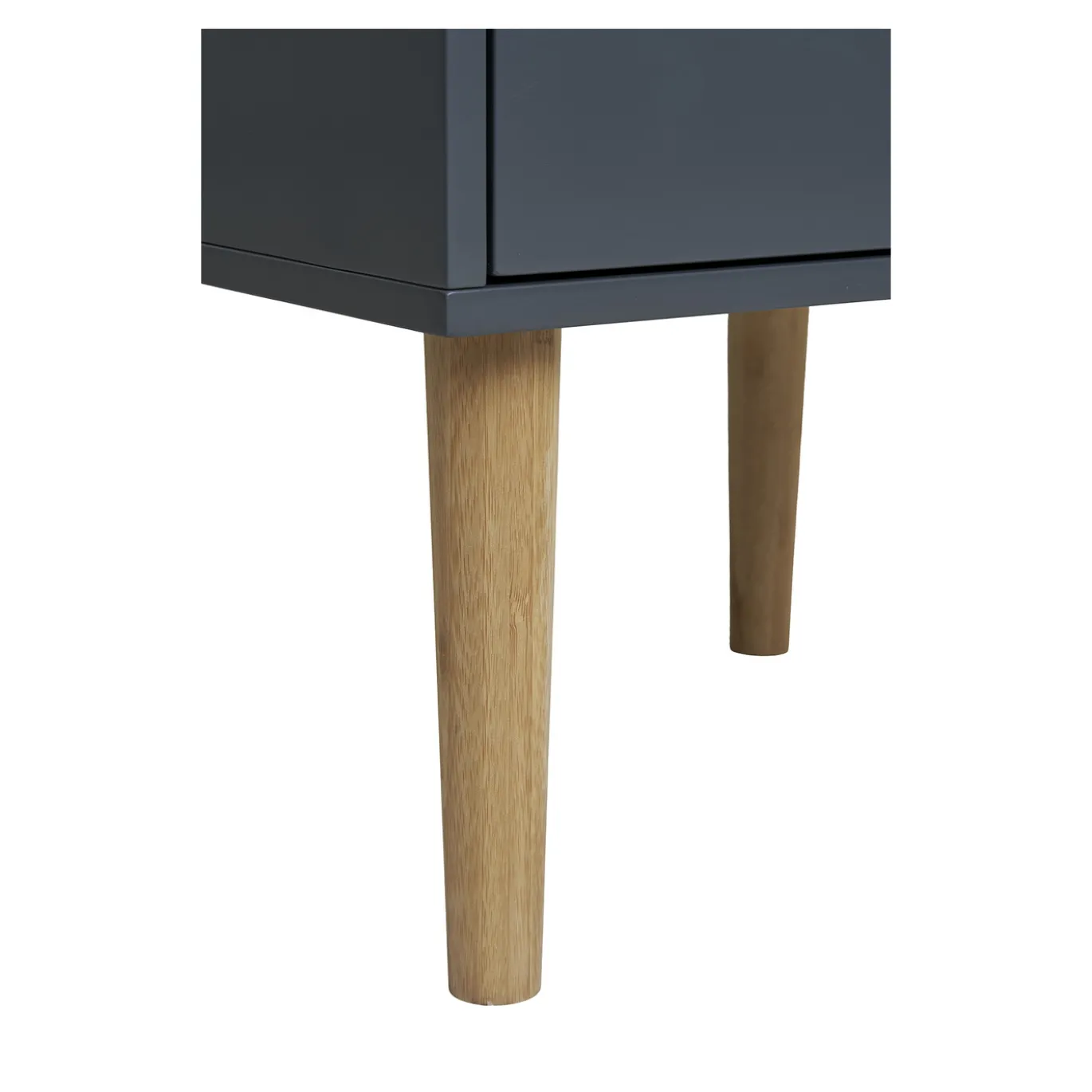House Nordic Nachtkastje Bisley Donkergrijs 55cm