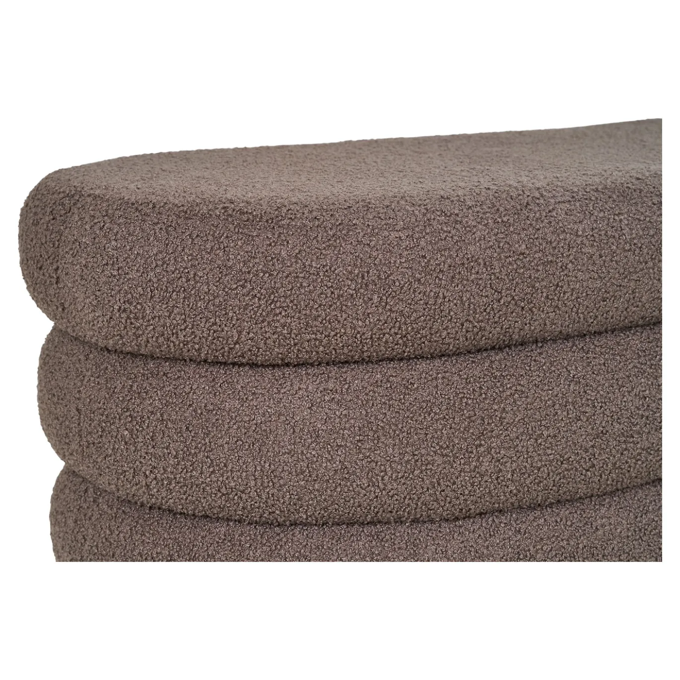 House Nordic Opbergbank Dartford Polyester Bruin