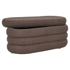 House Nordic Opbergbank Dartford Polyester Bruin