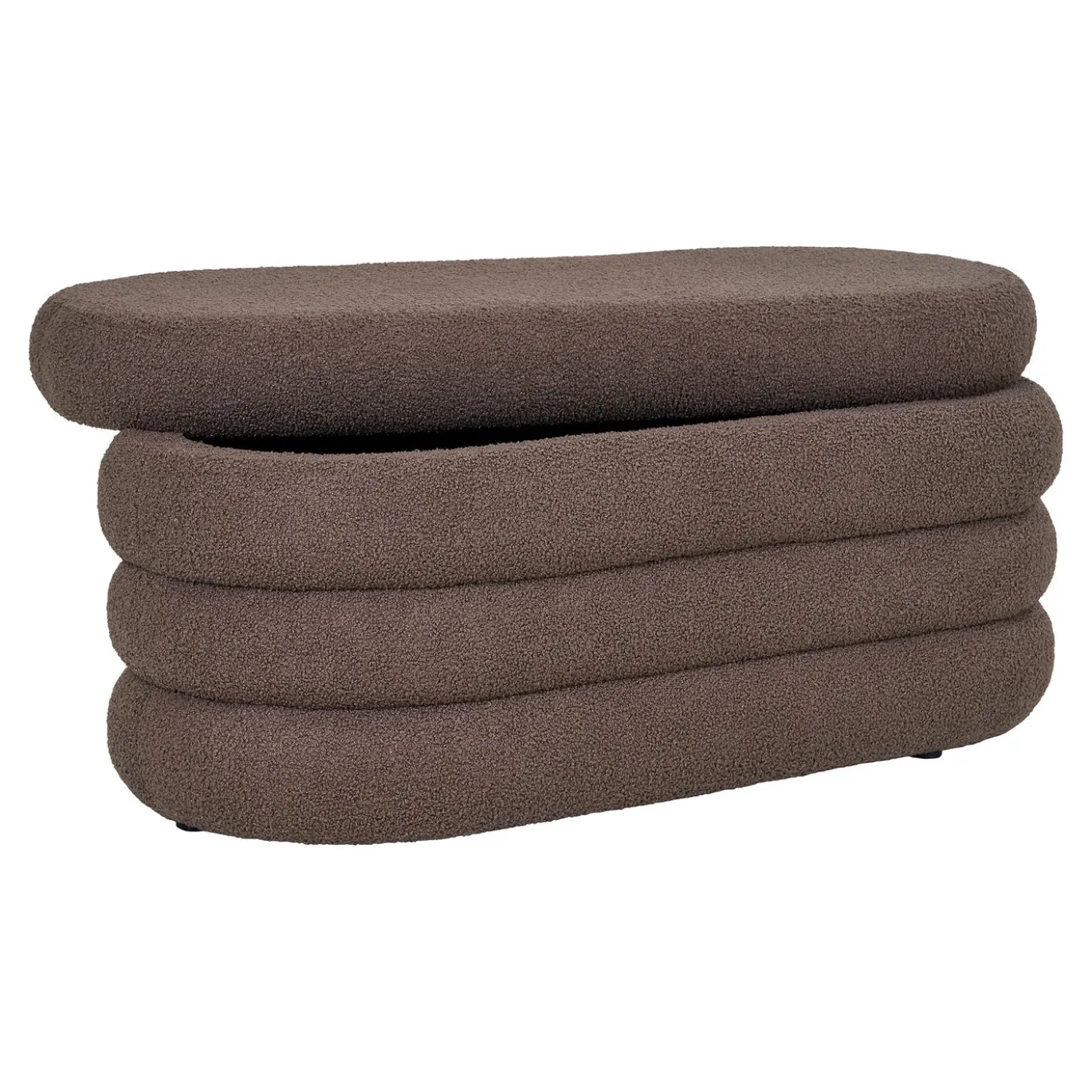 House Nordic Opbergbank Dartford Polyester Bruin
