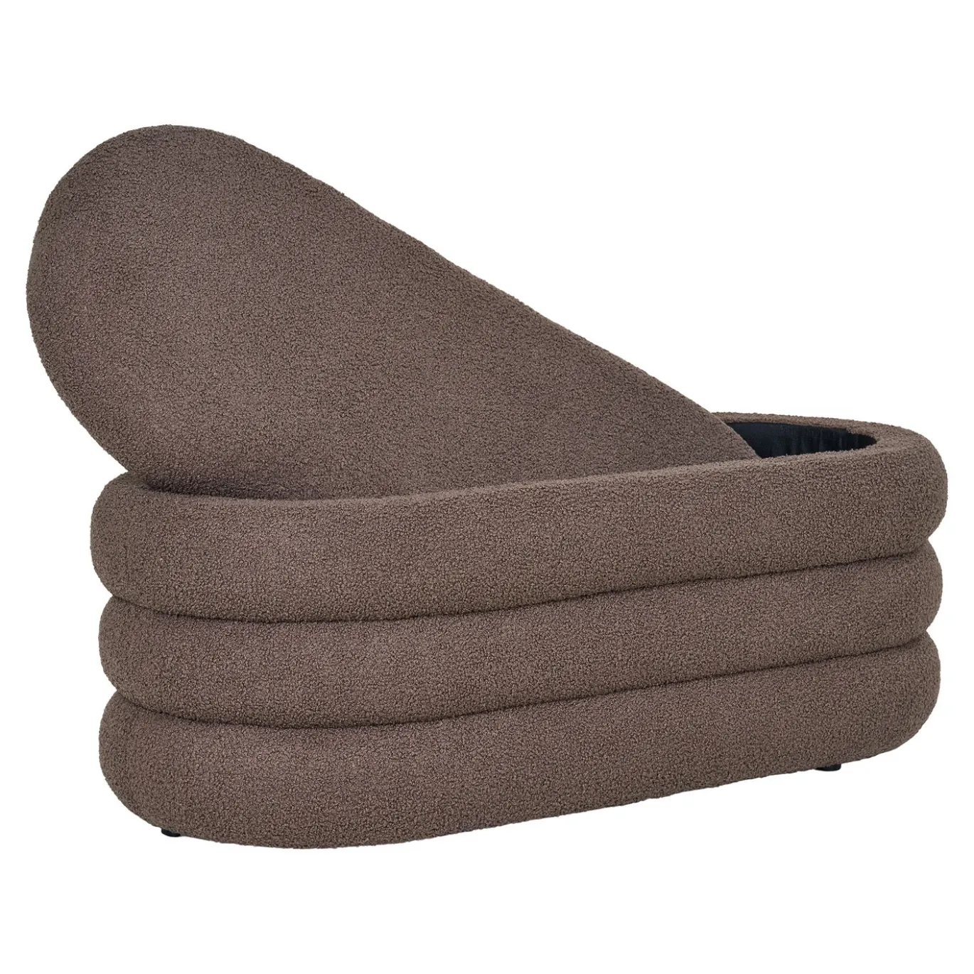 House Nordic Opbergbank Dartford Polyester Bruin