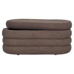 House Nordic Opbergbank Dartford Polyester Bruin