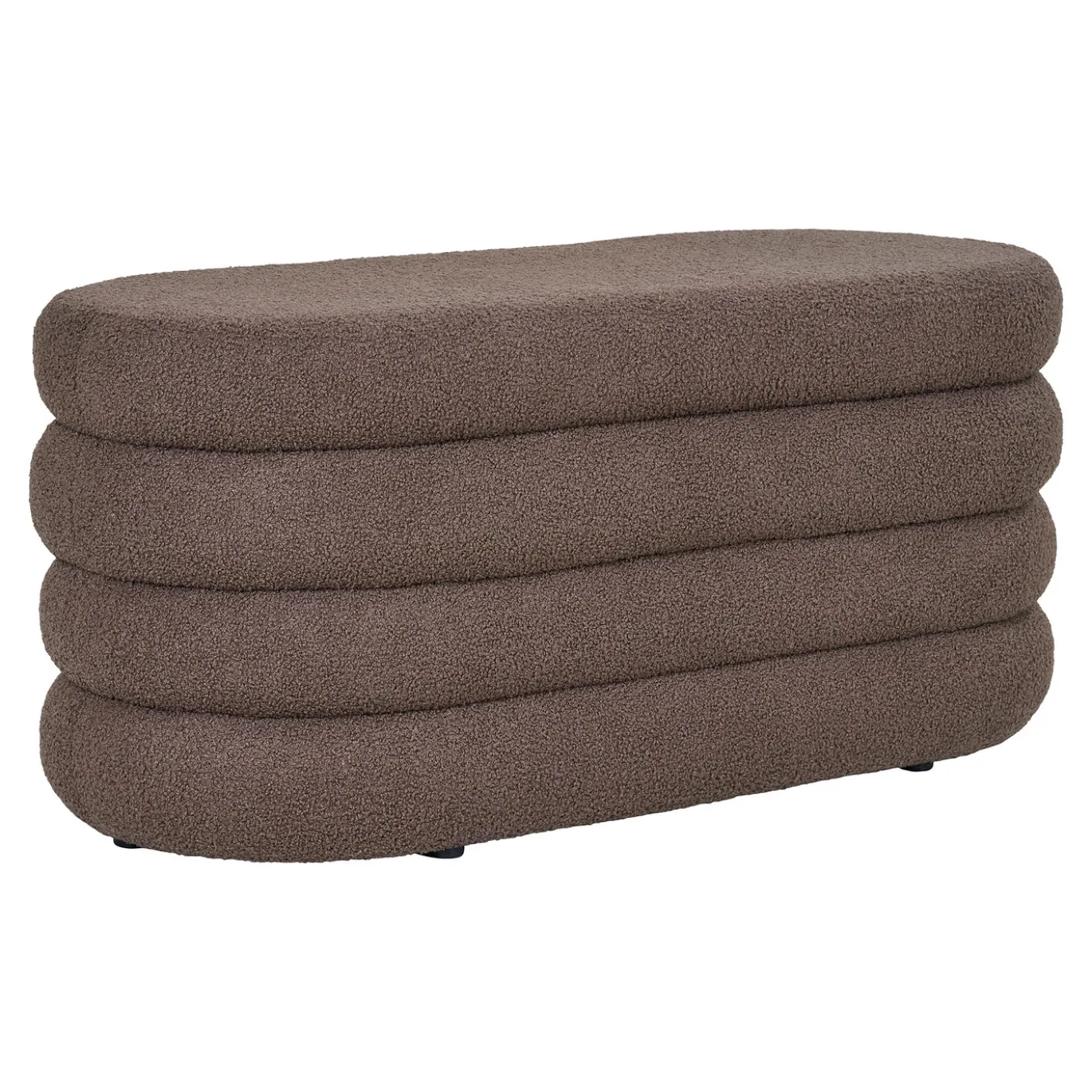 House Nordic Opbergbank Dartford Polyester Bruin