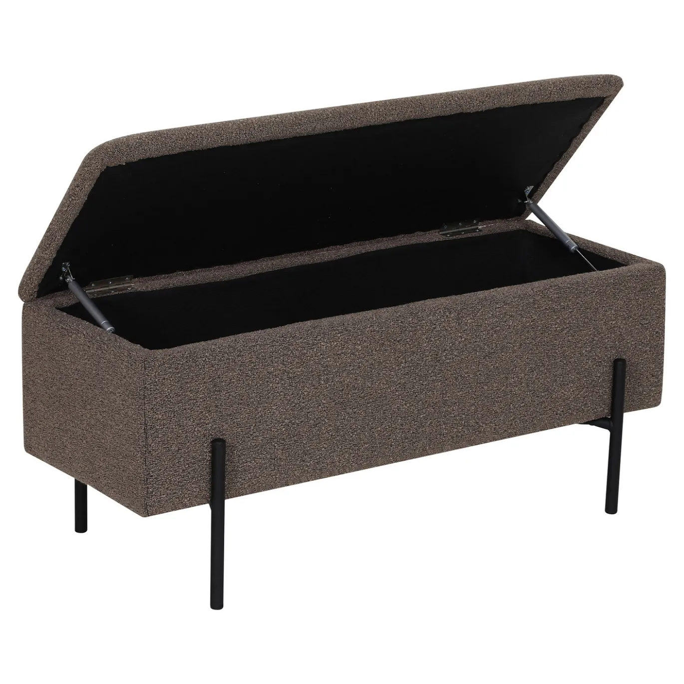 House Nordic Opbergbank Watford Bouclé Bruin